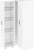 Merax mobiles Bücherregal Vitrine mit Rollen, 4 Ebenen, Produktbild-Vorschau 9