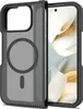 A smartphone case with a magnetic ring is shown next to a smartphone. Produktbild-Vorschau