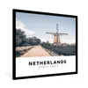 MuchoWow® Gerahmtes Poster Niederlande - Mühle - Natur Produktbild-Vorschau 1