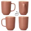 Ritzenhoff 6x Jasper Kaffeebecher 250ml H10,4cm Puder Produktbild-Vorschau 5