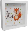 Fuchs Rahmen Spardose aus Holz mit Spruch Produktbild-Vorschau 1