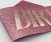 Oblique Unique Schärpe Birthday Girl mit Glitzereffekt für Produktbild-Vorschau 2
