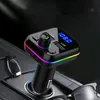 FM vysílač do auta s Bluetooth, 2x USB port a RGB Náhled obrázku produktu 3