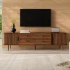 Mobile TV con 4 cassetti e 2 ante scorrevoli, design Anteprima dell’immagine prodotto 3