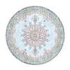 Volero - Teppich Vintage Rund - Lily Medaillon Hellblau Produktbild-Vorschau 8