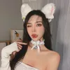 4 Teile/satz Katze Kostüm Cosplay Zubehör Set Plüsch Produktbild-Vorschau 3