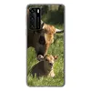 MuchoWow® Handyhülle Schutzhülle Hülle für Huawei P40 Kuh - Produktbild-Vorschau 1