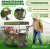 KESSER® Bollerwagen faltbar GT9000 Handwagen mit Dach | Produktbild-Vorschau 2