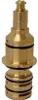 A close-up studio shot of a brass thermostat cartridge. Produktbild-Vorschau