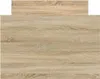 vidaXL Rám postele s čelem a podnožkou Sonoma dub 100x200 Náhled obrázku produktu 6