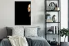 MuchoWow® MuchoWow® Gerahmtes Poster Frau - Muster - Weiß Produktbild-Vorschau 5