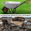 Schubkarre Bau Garten Hof Transport Karre 100 Liter 250 kg Produktbild-Vorschau 6