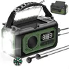 Handkurbel-Radio mit 12000mAh Akku, Solar, AM/FM, Powerbank Produktbild-Vorschau 8