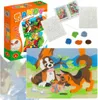 Alexander Toys Sandy Sand Painting Dog + Cat, Produktbild-Vorschau 1