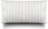 A white quilted pillow on a white background. Produktbild-Vorschau