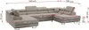 A diagram of a sectional sofa with dimensions indicated. Produktbild-Vorschau