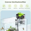 Aquarium Außenfilter, Einstellbarer Durchfluss Hang on Produktbild-Vorschau 6