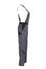 Planam Highline Damen Latzhose schiefer/schwarz/rot 38 Produktbild-Vorschau 4