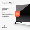 Klarstein Elektroheizung, 2500 W Konvektor Heizung Produktbild-Vorschau 3