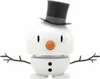 Hoptimist Snowman S white 7,8cm Produktbild-Vorschau 1