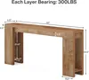A diagram of a console table with dimensions indicated. Produktbild-Vorschau