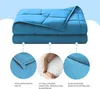 Couverture lestée pour adultes 100 % coton, édition « Bleu Voir les images du produit 7