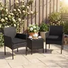 KOMFOTTEU Gartenmöbel Set, Balkonmöbel Set Rattan mit Produktbild-Vorschau 9