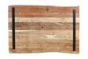 Esstisch Baumkante massiv Akazie eichefarben 140 x 80 cm Produktbild-Vorschau 5