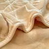 BEIGE WARME DECKE, DICK, WEICH, ÜBERWERFDEcke FÜR BETT ODER Produktbild-Vorschau 8