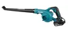 A teal and black Makita cordless leaf blower with a battery pack attached, shown against a white background. Produktbild-Vorschau