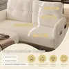 Abrihome 3er-Set Sofas aus Cordstoff - Produktbild-Vorschau 6