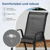 WOLTU Gartensessel, stapelbare Gartenstühle, ergonomisch, Produktbild-Vorschau 6