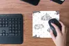MuchoWow® Mauspad Mousepad Kaninchen - Tiere - Schlaf - Produktbild-Vorschau 4