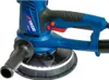 Close-up of a blue and black power tool, likely a sander, against a white background. Náhled obrázku produktu