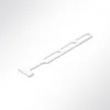 Lysel® Verstellbare Gummistroppe, (L) 280mm in weiß (10 Produktbild-Vorschau 2