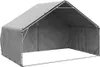 vidaXL Venkovní bouda pro psy s krytem 3x2x1,9 m Náhled obrázku produktu 7