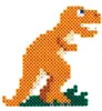 Hama iron on beads 3434 HAMA iron on beads midi "Dino Anteprima dell’immagine prodotto 2