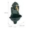 Fontana da parete Relaxdays, con rubinetto, stile antico, Anteprima dell’immagine prodotto 4