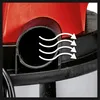 Einhell TC-VC 1815 S 15 L Odkurzacz bębnowy Dry&wet 1250 W Podgląd zdjęcia produktu 12