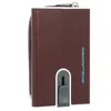 PIQUADRO Bleu Square Compact Portefeuille Slider RFID Voir les images du produit 7