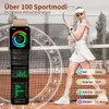 2026 Smartwatch Damen mit Telefonfunktion Roségold  Produktbild-Vorschau 4