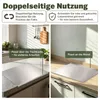 Edelstahl Schneidebrett, Arbeitsplatte mit Anschlagkante, Produktbild-Vorschau 5