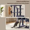 FEANDREA Kratzbaum XXL für Große Katzen mit 6 Ruhebereichen Produktbild-Vorschau 7