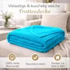 KiGATEX Frottee-Decke 150x200 cm – 100 % Baumwolle, Produktbild-Vorschau 4
