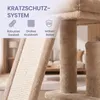 FEANDREA Kratzbaum mit Katzenhöhle, Hängematte und Produktbild-Vorschau 7