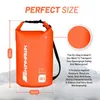 SKINHAWK Dry Bag für SUP-Board – Orange / 30 Liter Produktbild-Vorschau 5