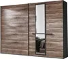 Schlafzimmerset Industrial Design mit Schwebetürenschrank Produktbild-Vorschau 3