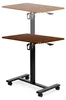 Verstellbarer mobiler Schreibtisch, 70x48 cm, Tisch für Produktbild-Vorschau 7