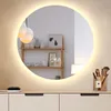 70cm Badspiegel Rund mit LED Beleuchtung Wandspiegel, Produktbild-Vorschau 2