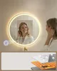 SONGMICS Runder Badspiegel, LED Wandspiegel, Produktbild-Vorschau 5